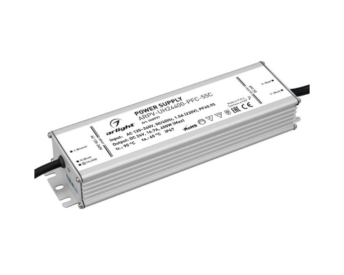 Блок питания Arlight ARPV-UH24400-PFC-55C 24V 400W IP67 16,7A 040977