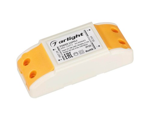 Блок питания Arlight ARV-24012 24V 12W IP20 0,5A 022366(1)