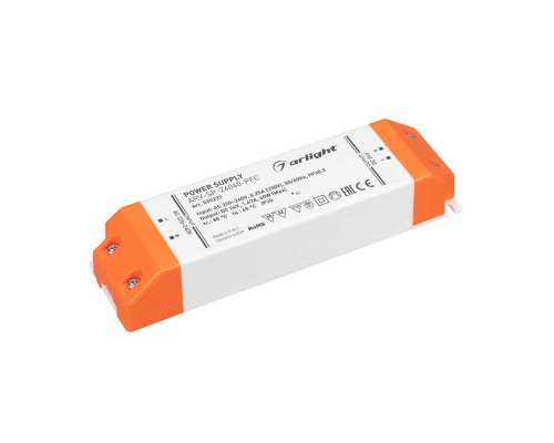 Блок питания Arlight ARV-SP-24040-PFC 24V 40W IP20 1,67A 039237