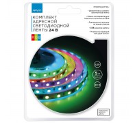 Комплект адресной светодиодной ленты Apeyron 14,4W/m 60д/м smd5050 белый 5м 10-93