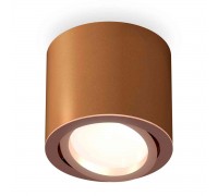 Комплект накладного светильника Ambrella light Techno Spot XS7404002 SCF/PPG кофе песок/золото розовое полированное (C7404, N7005)