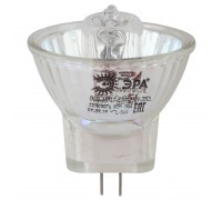 Лампа галогенная ЭРА GU4 50W 3000K прозрачная GU4-MR11-50W-220V-30 CL Б0044095