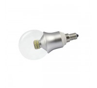 Лампа светодиодная Arlight E14 6W 6000K прозрачная CR-DP-G60 6W White 015990