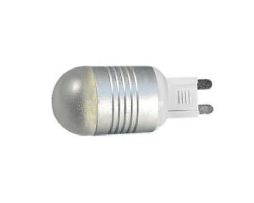 Лампа светодиодная Arlight G9 2,5W 6000K серебро AR-G9 2.5W 2360 White 220V 013730