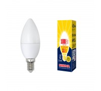 Лампа светодиодная E14 11W 3000K матовая LED-C37-11W/WW/E14/FR/NR UL-00003812