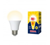 Лампа светодиодная E27 25W 3000K матовая LED-A70-25W/3000K/E27/FR/NR UL-00004469