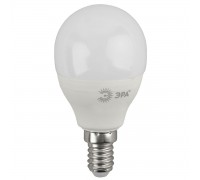 Лампа светодиодная ЭРА E14 10W 4000K матовая LED P45-10W-840-E14 R Б0050233