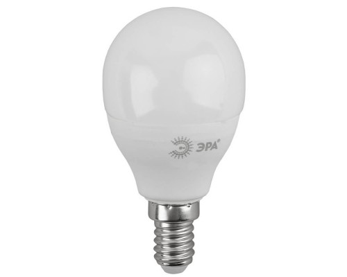 Лампа светодиодная ЭРА E14 11W 4000K матовая LED P45-11W-840-E14 Б0032988