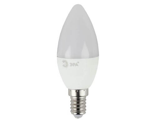 Лампа светодиодная ЭРА E14 9W 2700K матовая LED B35-9W-827-E14 Б0027969