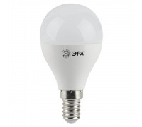 Лампа светодиодная ЭРА E14 9W 2700K матовая LED P45-9W-827-E14 Б0029041