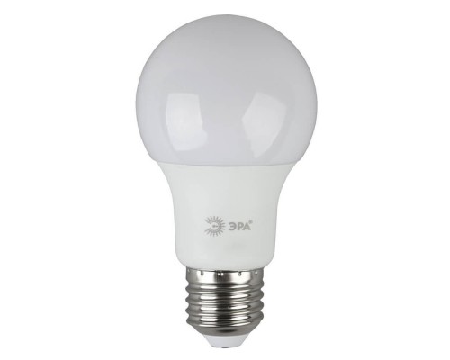 Лампа светодиодная ЭРА E27 11W 4000K матовая LED A60-11W-840-E27 Б0029821