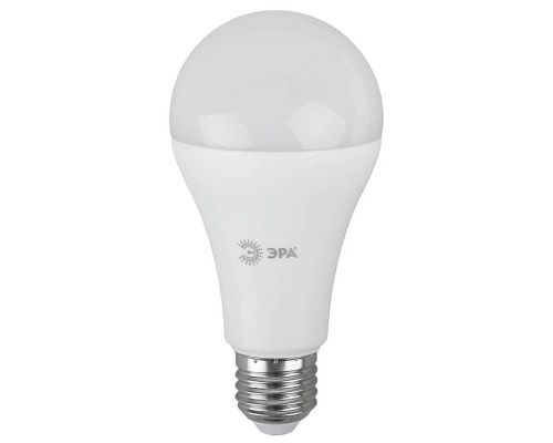 Лампа светодиодная ЭРА E27 21W 4000K матовая LED A65-21W-840-E27 Б0035332