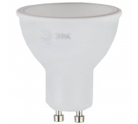 Лампа светодиодная ЭРА GU10 6W 2700K матовая LED MR16-6W-827-GU10 Б0020543