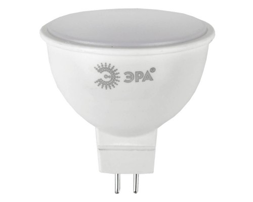 Лампа светодиодная ЭРА GU5.3 12W 2700K матовая LED MR16-12W-827-GU5.3 Б0040887