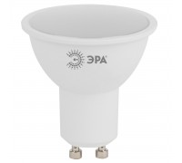 Лампа светодиодная ЭРА GU10 6W 4000K матовая LED MR16-6W-840-GU10 Б0020544