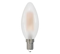 Лампа светодиодная филаментная Volpe E14 5W 4000K матовая LED-C35-5W/4000K/E14/FR/SLF UL-00008323