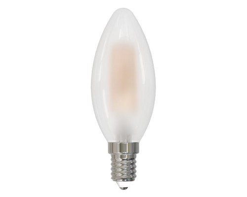 Лампа светодиодная филаментная Volpe E14 6W 4000K матовая LED-C35-6W/4000K/E14/FR/SLF UL-00008327