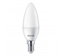 Лампа светодиодная Philips E14 6W 4000K матовая 929002971107