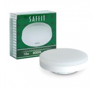 Лампа светодиодная Saffit GX53 10W 4000K матовая SBGX5310 55228