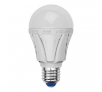 Лампа светодиодная Uniel E27 10W 6500K матовая LED-A60 10W/DW/E27/FR PLP01WH UL-00002004