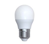 Лампа светодиодная Uniel E27 6W 4000K матовая LED-G45-6W/4000K/E27/FR/RA95 PLK01WH UL-00006533