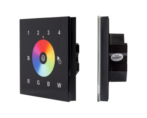 Панель управления Arlight Dali-901-11-4G-RGBW-DT8-IN Black 037201