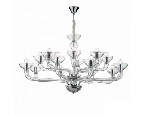 Подвесная люстра Ideal Lux Casanova SP16 Trasparente 044248