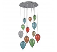 Подвесная люстра Ideal Lux Clown SP12 Color 100951