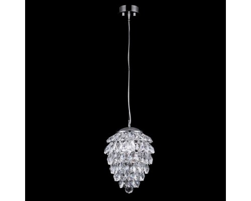 Подвесной светильник Crystal Lux Charme SP1+1 Led Chrome/Transparent