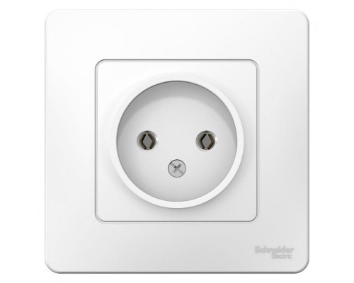 Розетка 2К Schneider Electric Blanca 16A 250V белая BLNRS000011