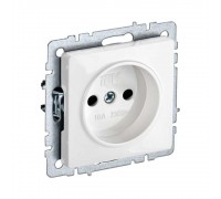 Розетка 2P IEK Brite белая BR-R10-10-K01