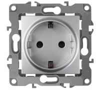 Розетка ЭРА 12 2P E Schuko со шторками 16A 250V 12-2102-03 Б0014689