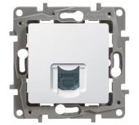 Розетка компьютерная RJ45 Legrand Etika 5 кат UTP белая 672241