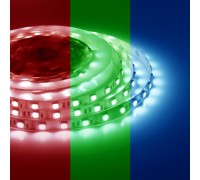 Светодиодная лента Apeyron 14,4W/m 60LED/m 5050SMD разноцветная 5M 00-17