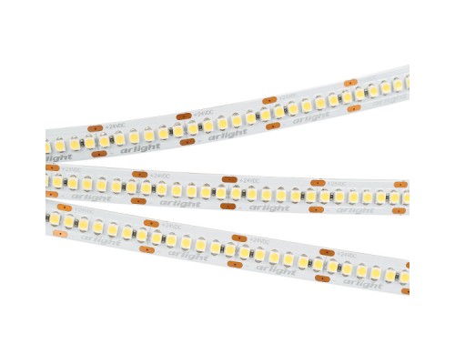 Светодиодная лента Arlight 19,2W/m 240LED/m 2835SMD теплый белый 5M 028621(2)