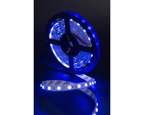 Светодиодная лента SWG 14,4W/m 60LED/m 5050SMD синий 5M 002337