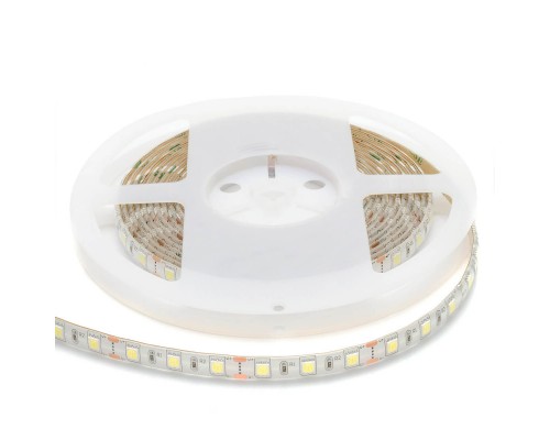 Светодиодная влагозащищенная лента Apeyron 14,4W/m 60Led/m 5050SMD холодный белый 1M 259BL