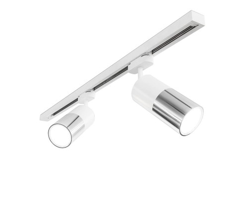 Трековый светодиодный светильник Elektrostandard Avantag белый матовый/хром 6W LTB27 a047018