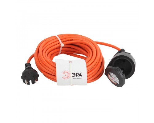 Удлинитель силовой ЭРА UPx-1-2x0.75-10m-IP44 Б0043036