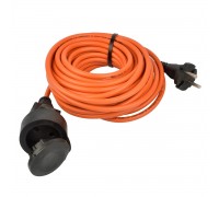 Удлинитель Uniel 1гн х 20м б/з UG /UCK-1N/2x0,75/20M/O IP44 Orange UL-00009859