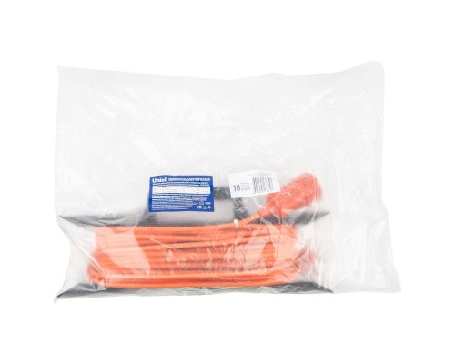 Удлинитель Uniel Ultra 1гн х 10м б/з YX10-101 /UCK-1N/2x1,00/10M/F Orange UL-00010799