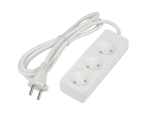 Удлинитель Uniel Ultra 3гн х 1,5м б/з S-CU3-1,5 White UL-00009979