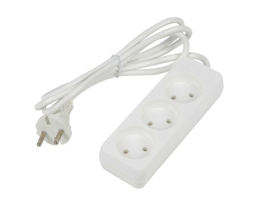 Удлинитель Uniel Ultra 3гн х 2м б/з S-CU3-2 White UL-00009981