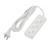 Удлинитель Uniel Ultra 3гн х 3м б/з S-CU3-3 White UL-00009982