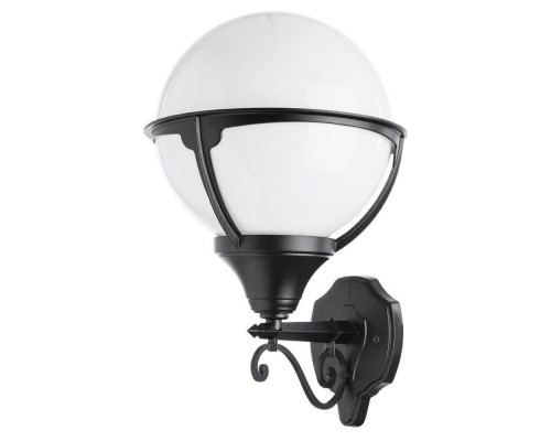 Уличный настенный светильник Arte Lamp Monaco A1491AL-1BK