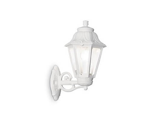 Уличный настенный светильник Ideal Lux Anna AP1 Big Bianco 120423