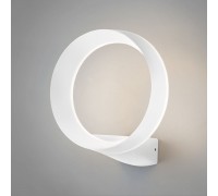 Уличный настенный светодиодный светильник Elektrostandard Ring 1710 Techno Led белый a054931