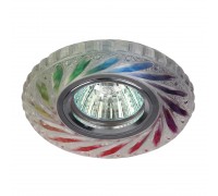 Встраиваемый светильник ЭРА LED с подсветкой DK LD13 SL RGB/WH Б0028090