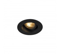 Встраиваемый светильник Zumaline Chuck dl round black 92700