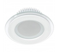 Встраиваемый светодиодный светильник Arlight LT-R96WH 6W Warm White 015575